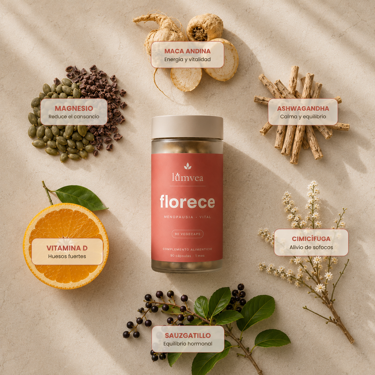 Lumvea Florece — Recupera tu Energía y Equilibrio en la Menopausia